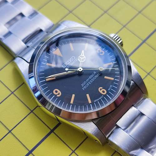 精工 mod 改古玩369手錶