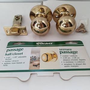 全新美國高級金色門鎖