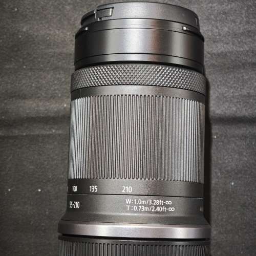 canon 55-210 IS STM 佳能 RF 55mm 210mm 55 210 99%new 冇盒冇單冇證冇罩 功能全...