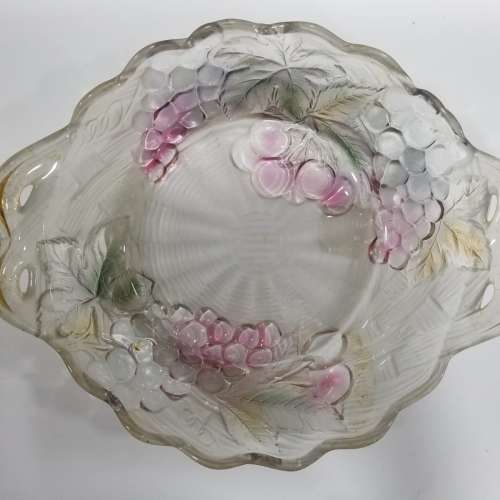 SOGA JAPAN 手繪玻璃碗 (籃子形狀)