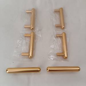 全新金色柜門手抽