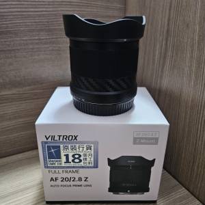 Viltrox AF 20mm f2.8 Z mount 全片幅自動對焦鏡頭