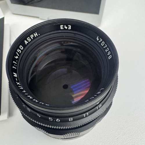 Leica Summilux-M 50mm F1.4 Black Chrome 11688