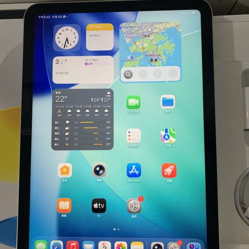 99%New US Apple iPad 11th Gen (2025) 11-inch WiFi 128GB Silver 保到19-9-2026