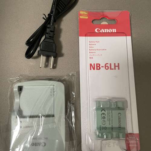 Canon 佳能 NB-6LH 電池  , CB-2LYE原廠充電器(NB-6L)
