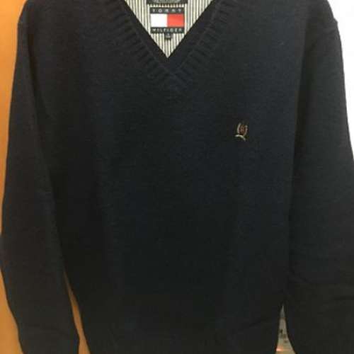 *** 100%全新 Tommy Hilfiger Navy Blue Sweater S size ***