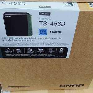 QNAP 4-Bay NAS TS-453D-8G