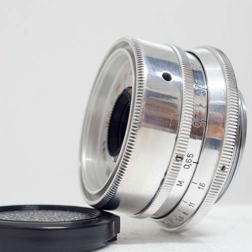 白銀版俄仔 L39 Lomo T-43 40mm f4, Made in USSR (極新淨)