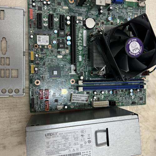 聯想廠機拆出4代主板加CPU加火牛全部野