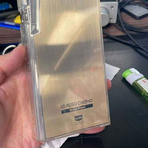 Ibasso DX340 合金機背保護貼 特別訂製（黃銅/銅/鈦/不銹鋼）可訂造其他型號