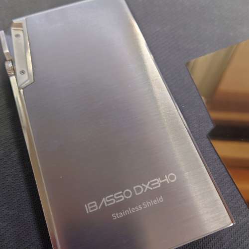 Ibasso DX340 合金機背保護貼 特別訂製（黃銅/銅/鈦/不銹鋼）可訂造其他型號