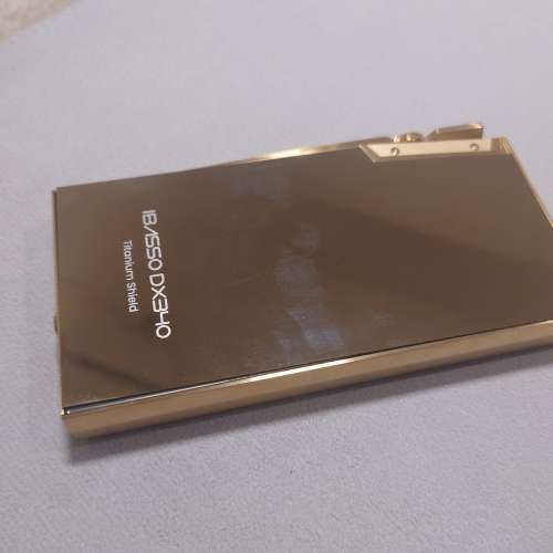 Ibasso DX340 合金機背保護貼 特別訂製（黃銅/銅/鈦/不銹鋼）可訂造其他型號