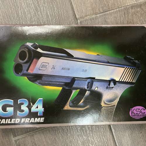 KSC Glock34 air soft gun