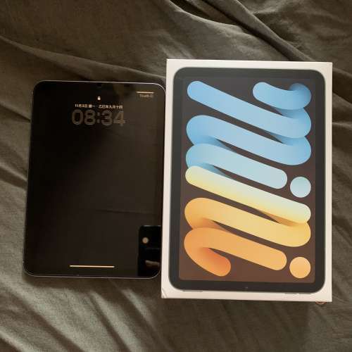 99%新Apple iPad mini 7 128GB wifi 100%電池健康度（充電循環次數只有36次）