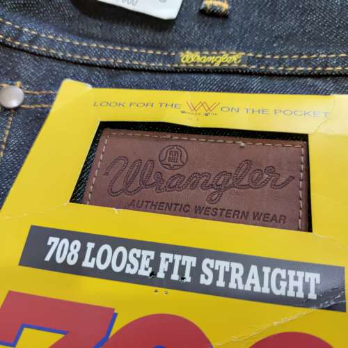 Wrangler 708 Loose Fit Straight （29吋腰）