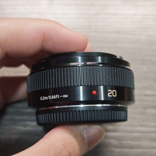 Panasonic Lumix G 20mm f1.7 二代 m43 not olympus om system