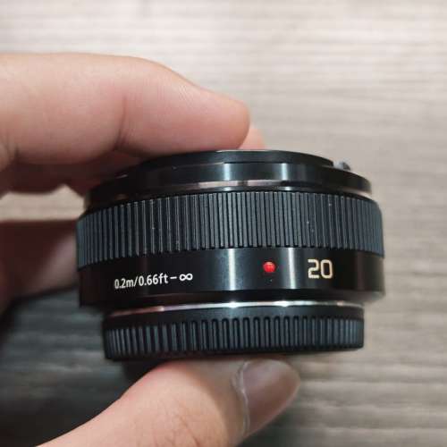 Panasonic Lumix G 20mm f1.7 二代 m43 not olympus om system