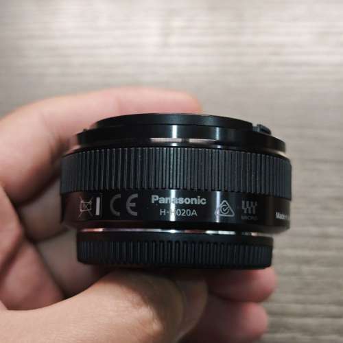 Panasonic Lumix G 20mm f1.7 二代 m43 not olympus om system