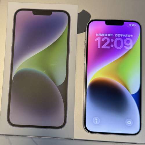 95% new iPhone 14 PLUS 128g 香港行貨 ZA/A