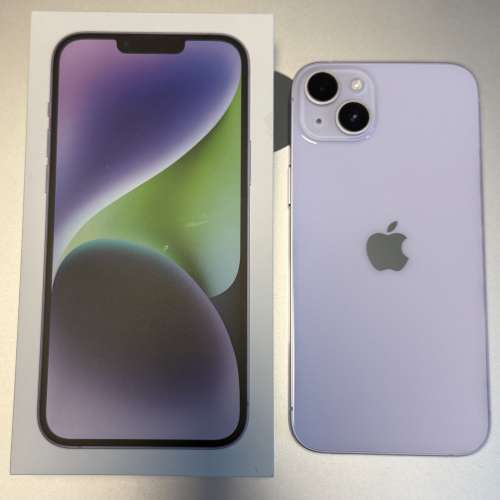 95% new iPhone 14 PLUS 128g 香港行貨 ZA/A