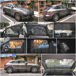 PORSCHE MACAN 全車防曬磁石窗網