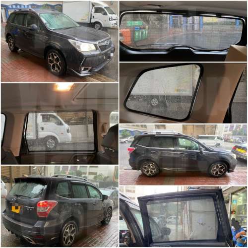 Subaru FORESTER 全車防曬磁石窗網