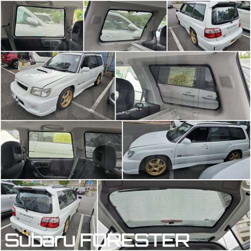 Subaru FORESTER 全車防曬磁石窗網