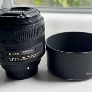 Nikon AF-S NIKKOR 85mm 1.8G