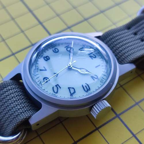 Diy軍事風格機械錶