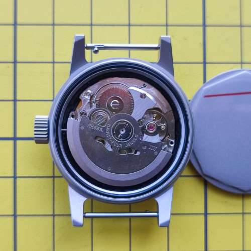 Diy軍事風格機械錶