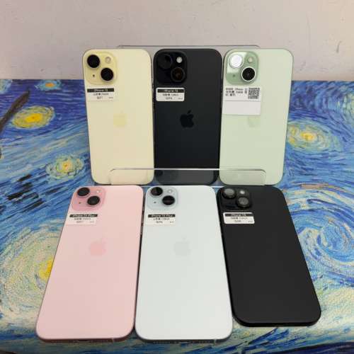 (超輕薄💗Apple iPhone 15 香港行貨✨)Apple iPhone 15系列/㩒用128,256gb/超多高質...