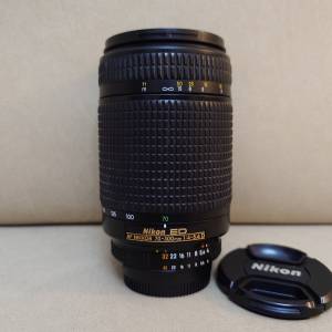 Nikon AF Nikkor 70-300mm f4-5.6D ED 新淨尼康長焦遠攝鏡頭 Travel Lens影雀仔 影...