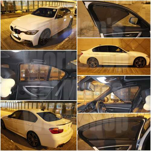 BMW F30 3series 全車防曬磁石窗網 316i320i323i330i