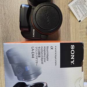 Minolta AF 50mm F1.4 連埋LA-EA4 adapter