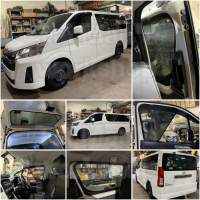 Toyota Hiace 300 全車磁石濾光窗網太陽擋