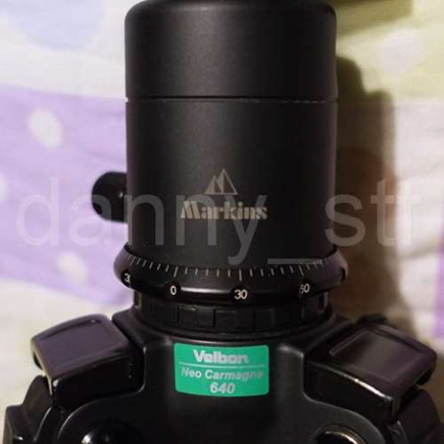 Velbon Neo Carmagne 640 碳纖腳 Carbon 專業攝影三腳架 連Markins Q10 波頭雲台(沒...