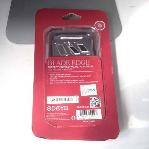 📱 ODOYO Blade Edge Bumper Kit RED for iPhone SE2 8 7 6S 6 NEW 全新手機保護邊...