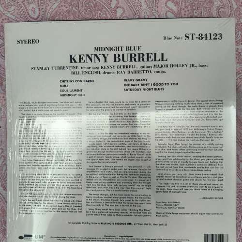 德國Blue Note ~ Midnight Blue  (黑膠）