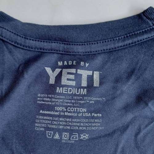 🇺🇸 美國YETI&reg; BFTW Pocket Tee 藍色 Navy 中碼