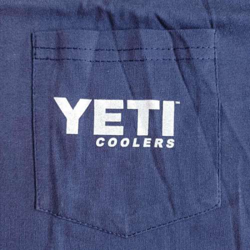 🇺🇸 美國YETI&reg; BFTW Pocket Tee 藍色 Navy 中碼