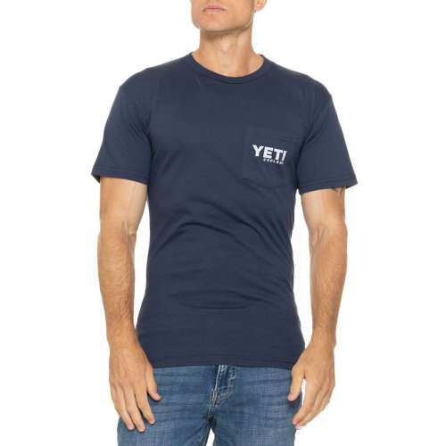 🇺🇸 美國YETI&reg; BFTW Pocket Tee 藍色 Navy 中碼