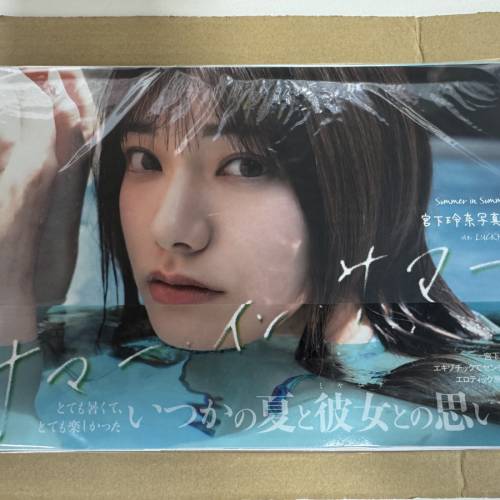 全新宮下玲奈親筆簽名寫真集 summer in summer サマー・イン・サマー