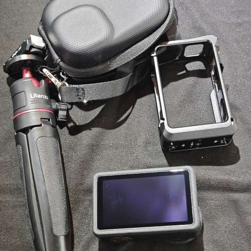 DJI ACTION 5 Pro 冇盒冇單冇證冇保 跟手持棍 1電 1框 1條線充 有貼玻璃貼 98%new ...