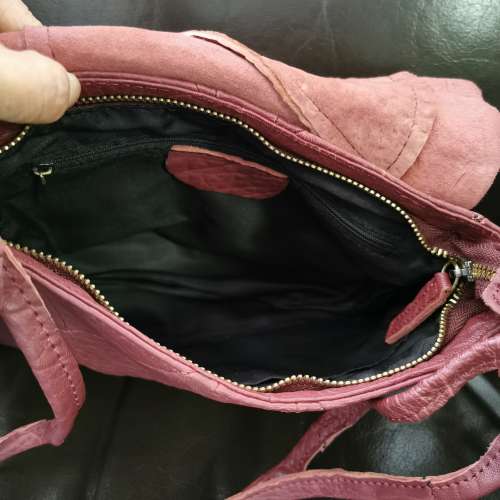 🌺割價🌺全新真皮棗紅色側孭、斜孭袋