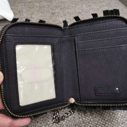 🎉減價100%全新正版Salad真皮女裝手提銀包