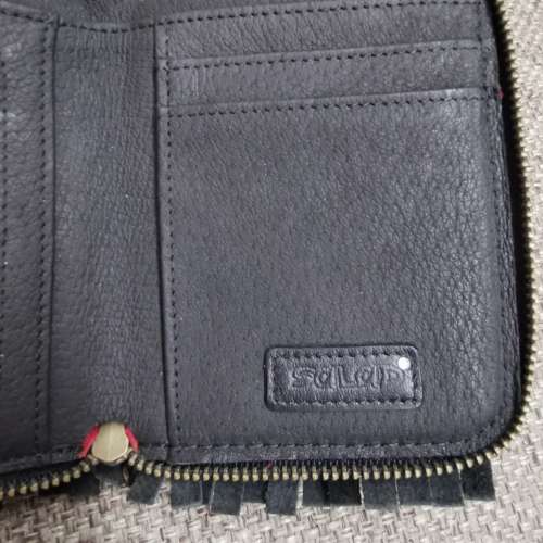 🎉減價100%全新正版Salad真皮女裝手提銀包