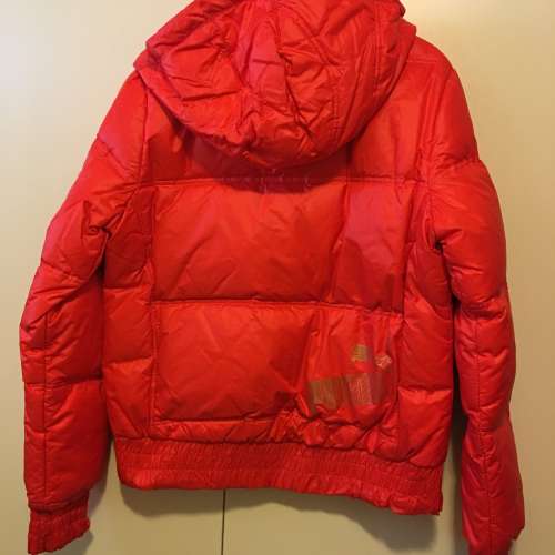 ✨包順豐98%新Puma女裝XL碼紅色羽絨短褸