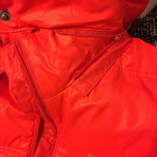 ✨包順豐98%新Puma女裝XL碼紅色羽絨短褸