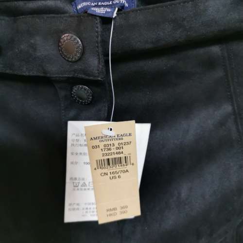 💥勁平100%全新American Eagle黑色半截短裙