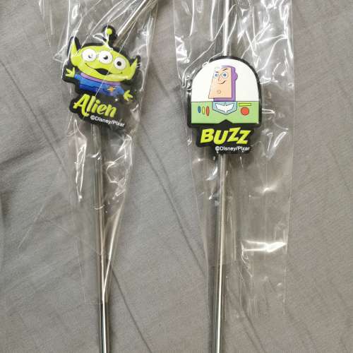 全新Toy Story 4 便攜不銹鋼飲管套裝
